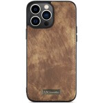 CaseMe Kunstlederen 2-in-1 Portemonnee Bookcase iPhone 14 Pro Bruin - 2