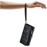 CaseMe Kunstleren 2-in-1 Portemonnee Bookcase iPhone 14 Pro Max Zwart - 5