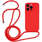 Guardify Color Backcover met Koord iPhone 13 Pro Max Rood