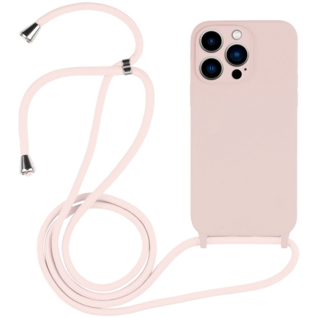 Guardify Color Backcover met Koord iPhone 13 Pro Roze