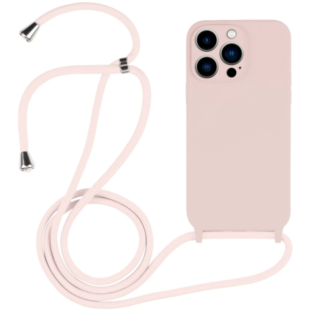Guardify Color Backcover met Koord iPhone 13 Pro Roze