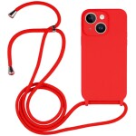 Guardify Color Backcover met Koord iPhone 14 Plus Rood