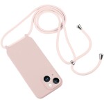 Guardify Color Backcover met Koord iPhone 14 Roze - 1