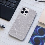 Guardify Glitter Hardcase iPhone 14 Pro Zilver - 3