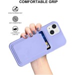Guardify Softcase Backcover Pashouder iPhone 14 Plus Paars - 3
