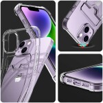 Guardify Softcase Backcover Pashouder iPhone 14 Plus Transparant - 2