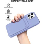 Guardify Softcase Backcover Pashouder iPhone 14 Pro Max Paars - 2