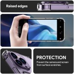 Guardify Softcase Backcover Pashouder iPhone 14 Pro Max Transparant - 3