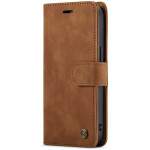 CaseMe 2-in-1 Magnetic Bookcase Magnetisch Uitneembaar Hoesje iPhone 13 Mini Cognac Bruin - 2