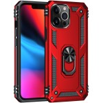 Guardify Armor Ring Hardcase iPhone 13 Pro Rood - 4