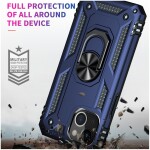 Guardify Armor Ring Hardcase iPhone 14 Blauw - 1