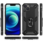 Guardify Armor Ring Hardcase iPhone 14 Zwart - 5