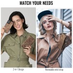 CaseMe Kunstlederen 2-in-1 Portemonnee Bookcase iPhone 16 Bruin - 6