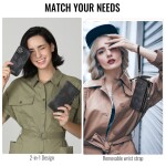 CaseMe Kunstlederen 2-in-1 Portemonnee Bookcase iPhone 16 Zwart - 6