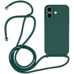 Guardify Color Backcover Hoesje met Koord iPhone 16 Plus Groen