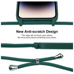 Guardify Color Backcover Hoesje met Koord iPhone 16 Plus Groen - 2