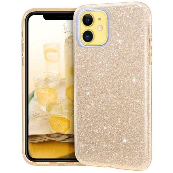 Guardify Glitter Hardcase iPhone 11 Goud