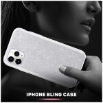 Guardify Glitter Hardcase iPhone 11 Pro Zilver - 4