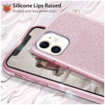 Guardify Glitter Hardcase iPhone 11 Roze - 1