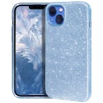Guardify Glitter Hardcase iPhone 12 Mini Blauw
