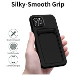 Guardify Softcase Backcover Pashouder iPhone 11 Zwart - 1