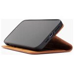 Wachikopa Lederen Bookcase iPhone 16 Plus Bruin - 3