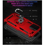 Guardify Armor Ring Hardcase iPhone 12 Pro Max Rood - 2