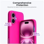 Guardify HD Color TPU Backcover iPhone 16 Plus Roze - 2