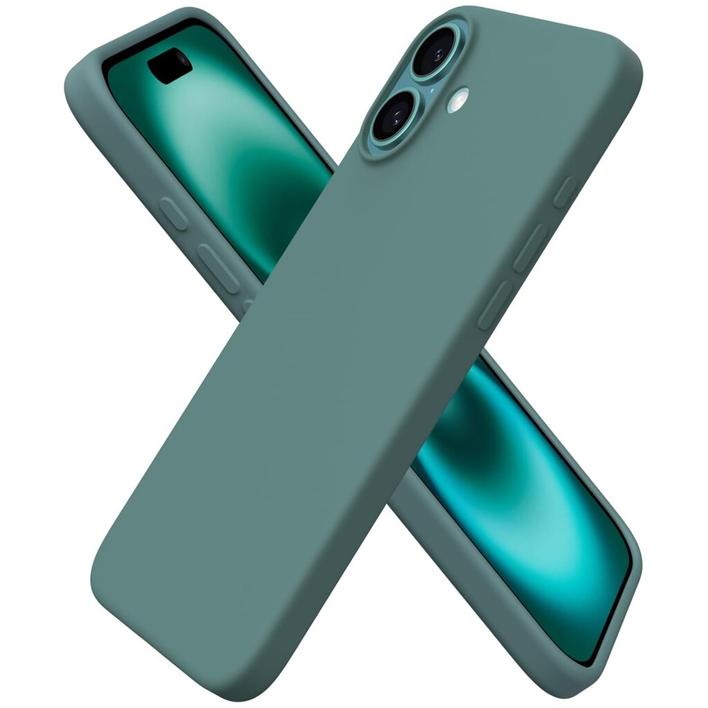 Guardify HD Color TPU Backcover iPhone 16 Plus Groen