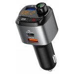 Rixus Bluetooth Muziek FM Transmitter USB-C Autolader - 2