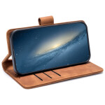 CaseMe 2-in-1 Magnetic Bookcase Uitneembaar Hoesje iPhone 17 Bruin - 3