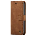 CaseMe 2-in-1 Magnetic Bookcase Magnetic Uitneembaar Hoesje iPhone 17 Pro Max Bruin - 2