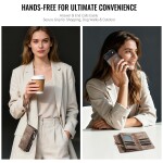 CaseMe Kunstlederen 2-in-1 Portemonnee Bookcase iPhone Air Bruin - 5