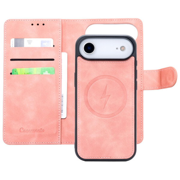CaseMe 2-in-1 Magnetic Bookcase Uitneembaar Hoesje iPhone Air Roze