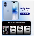 Guardify Hoesje Schokbestendig Hardcase iPhone Air Transparant - 6