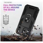 Guardify Armor Ring Hardcase Shockproof met Ringhouder iPhone Air Zwart - 2