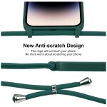 Guardify Color Backcover Hoesje met Koord iPhone 17 Pro Groen - 2