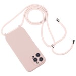 Guardify Color Backcover Hoesje met Koord iPhone 17 Pro Max Roze - 1