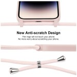 Guardify Color Backcover Hoesje met Koord iPhone 17 Roze - 2