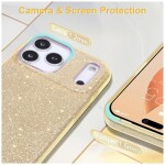 Guardify Glitter Hardcase iPhone 17 Pro Goud - 4