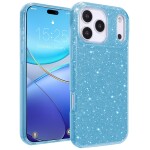 Guardify Glitter Hardcase iPhone 17 Pro Max Blauw