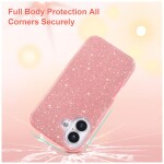 Guardify Glitter Hardcase iPhone 17 Roze - 1
