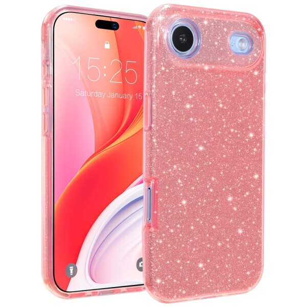 Guardify Glitter Hardcase iPhone Air Roze
