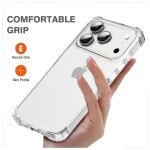 Guardify Hoesje Schokbestendig Hardcase iPhone 17 Pro Max Transparant - 4