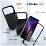Guardify Rugged Armor Backcover iPhone 17 Pro Zwart - 5
