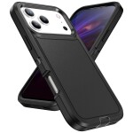 Guardify Rugged Armor Backcover iPhone 17 Pro Zwart - 1