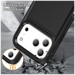 Guardify Rugged Armor Backcover iPhone 17 Pro Zwart - 3