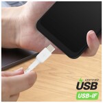 Belkin Gevlochten USB-C naar USB-C kabel 1M Wit - 5