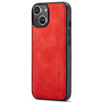 CaseMe 2-in-1 Magnetic Bookcase Uitneembaar Hoesje iPhone 15 Plus Rood - 5