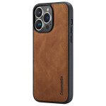 CaseMe 2-in-1 Magnetic Bookcase Uitneembaar Hoesje iPhone 15 Pro Bruin - 2